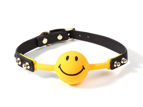 TRIPPY Original Retro Playful BDSM Smiley Ball Gag Pendant