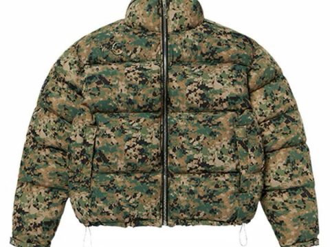 Thug Club Camouflage Winter Down Jacket